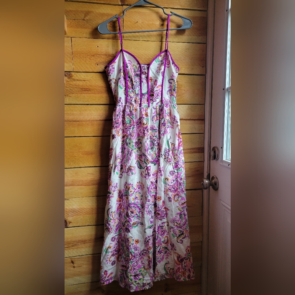 Floral Sleeveless Maxi Dress